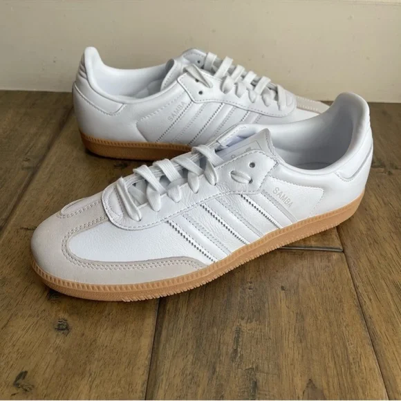 Adidas Samba OG Cloud White Gray Gum size 9 JS2763 pure - Picture 3 of 11